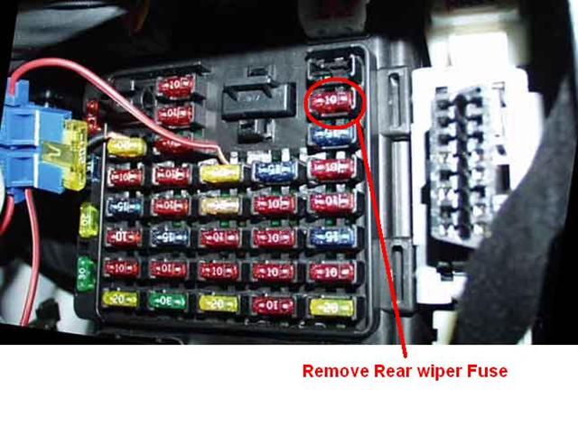 Hyundai Santa Fe Headlight Buzzer Installation mini blade fuse box 